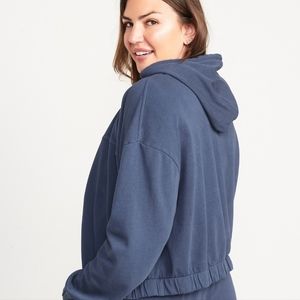 Old Navy women's long-sleeve vintage cropped hoodie XXL Brand new!